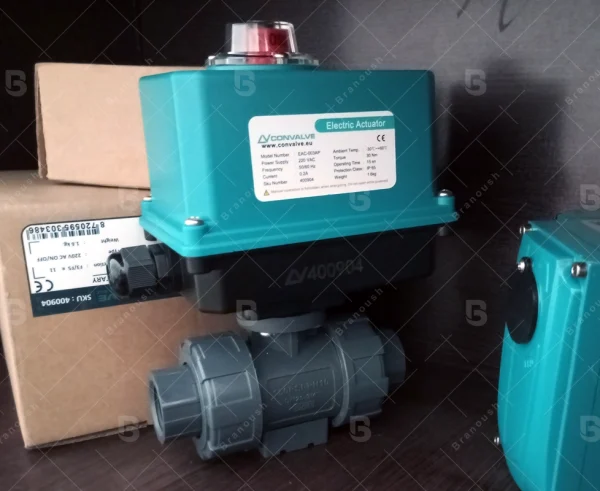 اکچویتور برقی 30 نیوتن Convalve دو وضعیتی