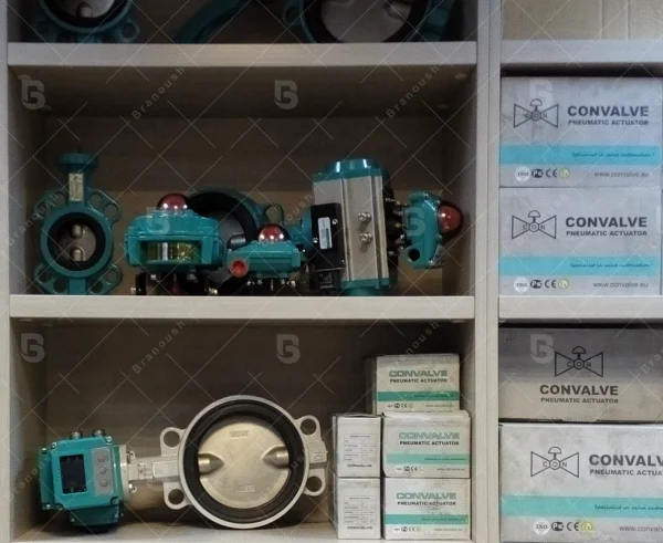 گالری 3شیر برقی نامور Convalve