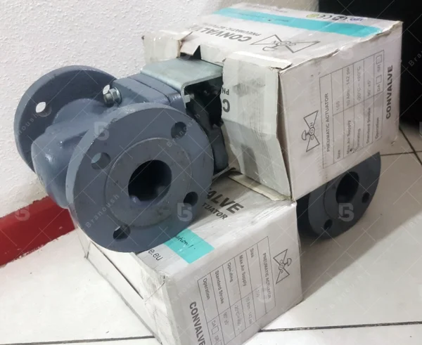گالری 2 اکچویتور پنوماتیک سایز 105 Convalve