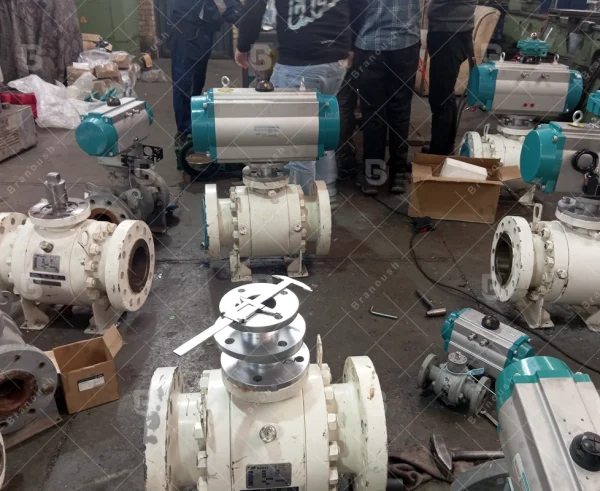 گالری 2 اکچویتور پنوماتیک سایز 190 Convalve