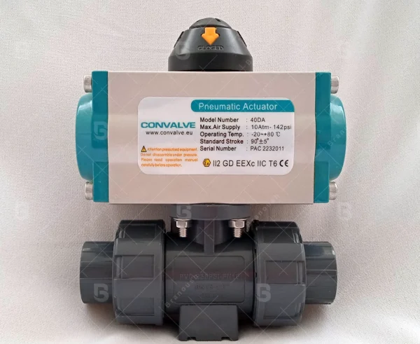 اکچویتور پنوماتیک سایز 40 Convalve