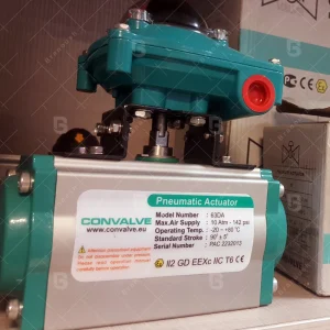 اکچویتور پنوماتیک سایز 63 Convalve