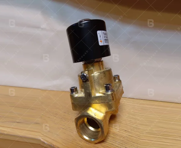 شیر برقی بخار 1/2 اینچ 185 درجه