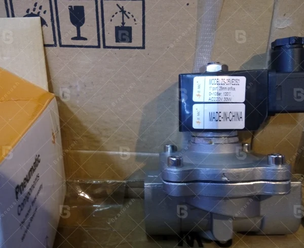 شیر برقی استیل ZS25SS ای ام سی