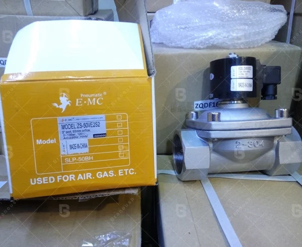 شیر برقی استیل ۳۰۴ ZS50SS ای ام سی
