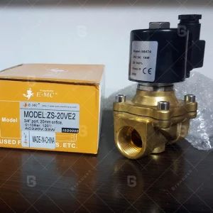 شیر برقی گازوئیل 3/4 اینچ 24 ولت