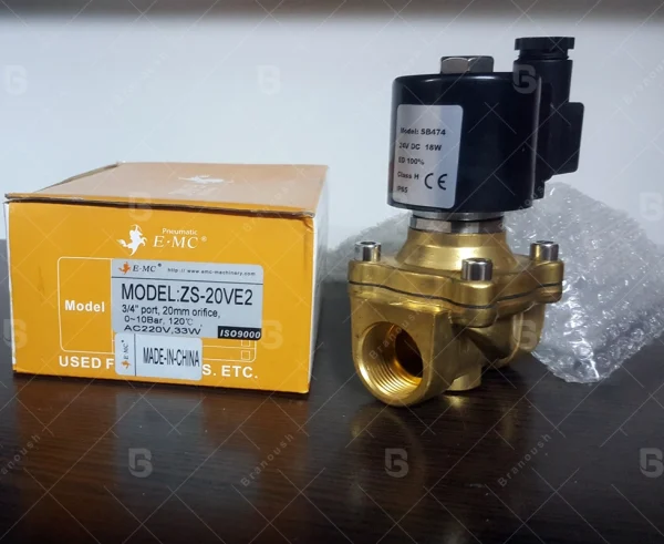 شیر برقی گازوئیل 3/4 اینچ 24 ولت