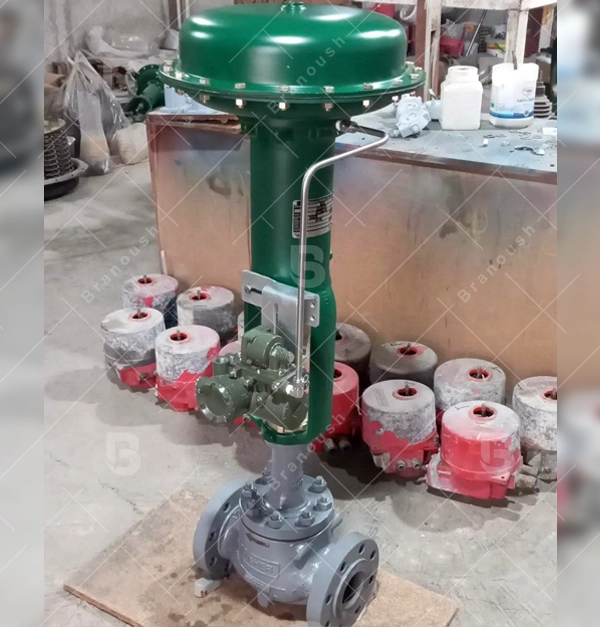 گلوب ولو فیشر با بدنه چدن