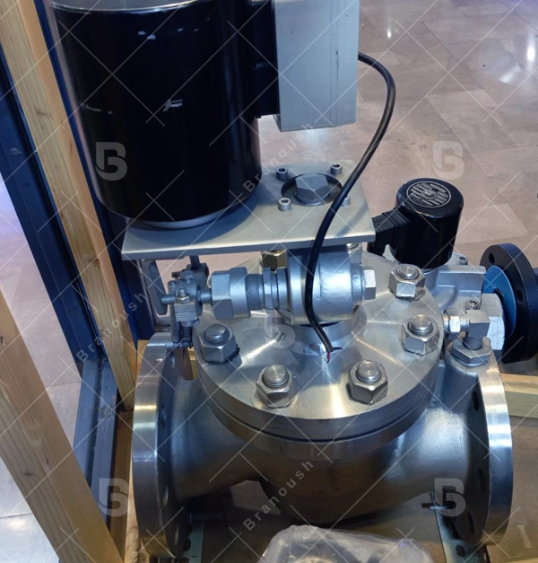 گلوب ولو برقی استیل 3 اینچ (400°C) ژونگفو